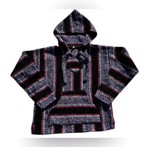 Authentic Vintage 90’s Pullover Mexican Baja Hoodie - Unisex Sz Medium (38-40)